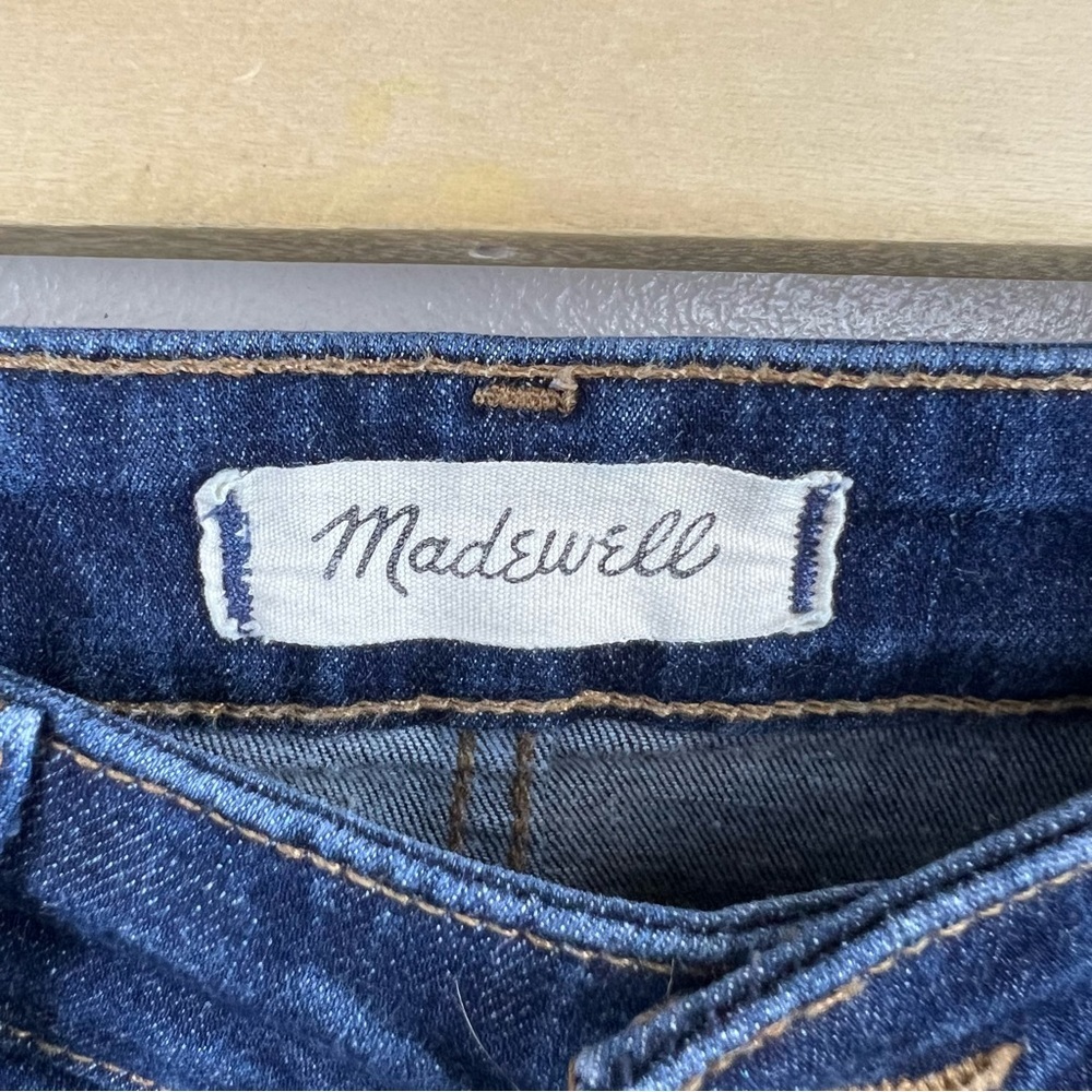Madewell Curvy High Rise Skinny Jeans Size 26 Petite Lucille Dark Wash Blue - Picture 3 of 11